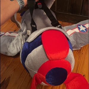 Air Plane Halloween Costume with Pilot Hat